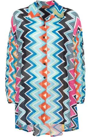 Missoni Blouse met ballonmouwen