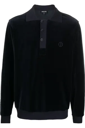 Giorgio Armani Poloshirt met geborduurd logo