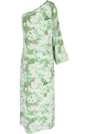 Bernadette Lola asymmetrische zijden jurk met bloemenprint