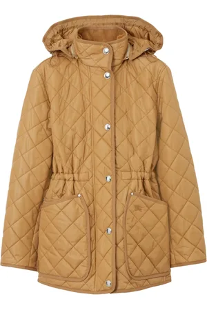 Burberry Jack met diamtnvormige voering en capuchon