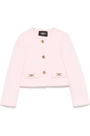 VERSACE Blazer met bloemenjacquard