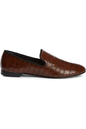 Giuseppe Zanotti Seymour leren loafers