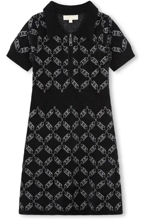 Michael Kors Jurk met intarsia logo