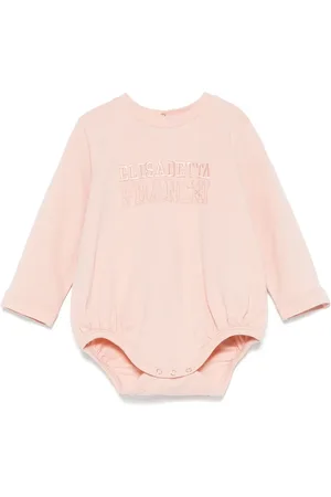 Elisabetta Franchi Romper met geborduurd logo