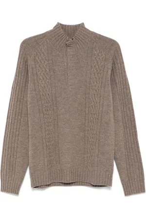 corneliani Geribbelde sweater