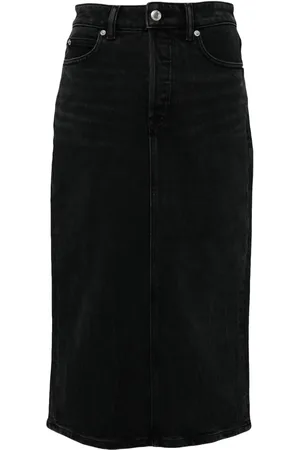 Alexander Wang Denim rok met applicatie