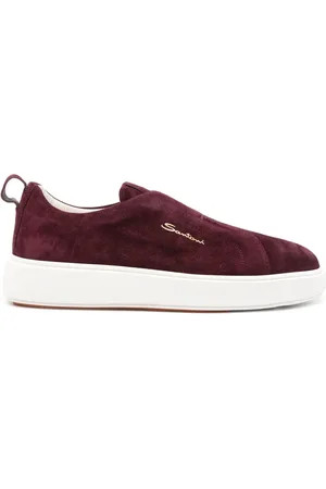 santoni Suède sneakers
