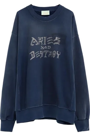 ARIES Katoenen sweater met print