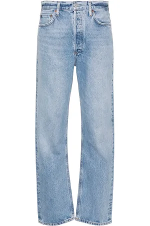 AGOLDE High waist straight jeans