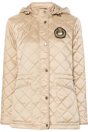 Ralph Lauren Gewatteerd jack met diamantvormige voering
