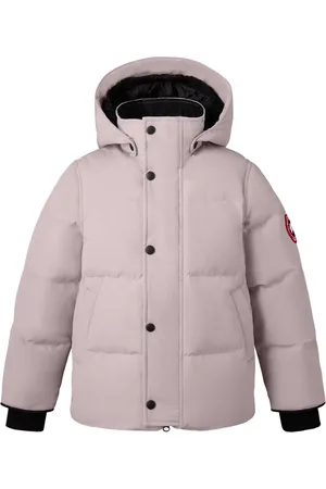 Canada Goose Gewatteerd jack met logopatch