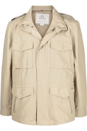 Woolrich Legerjack met zakken