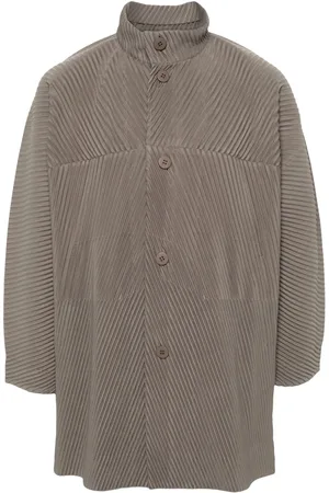 Issey Miyake Geplooide jas