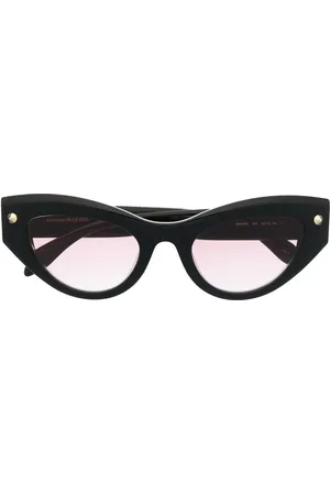 Alexander McQueen Zonnebril met cat