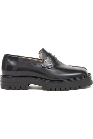 Maison Margiela Tabi leren loafers