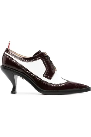 Thom Browne Brogues met bewerkte hak