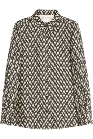 VALENTINO GARAVANI Toute La V twill blouse