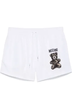 Moschino Zwembroek met teddybeerprint
