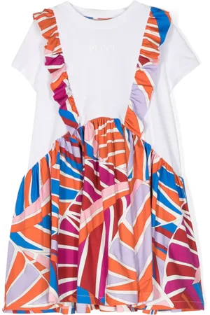 PUCCI Junior Jurk met geometrische print