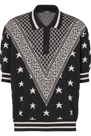 Balmain Poloshirt met monogram