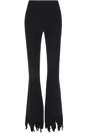 J.W.Anderson Flared broek met gerafelde zoom