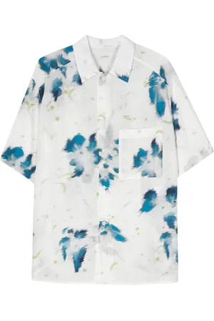 LEMAIRE Shirt met bloemenprint