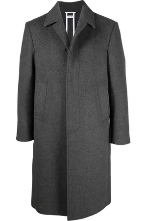 Thom Browne Mantel met enkele rij knopen