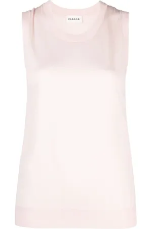 P.A.R.O.S.H. Fijngebreide tanktop