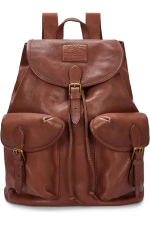 Ralph Lauren Leren rugzak