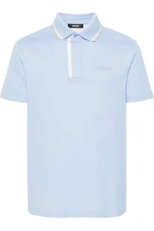 VERSACE Poloshirt met geborduurd logo