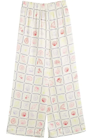 Chinti & Parker Palazzo broek met print