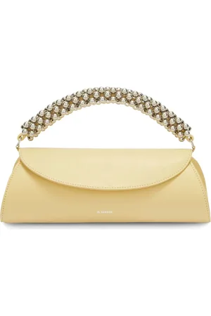 Jil Sander Cannolo kleine clutch