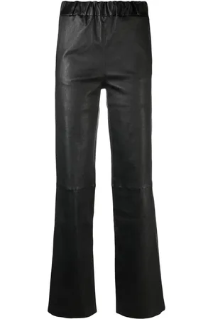 arma leder Straight broek