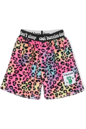 Natasha Zinko Shorts met luipaardprint