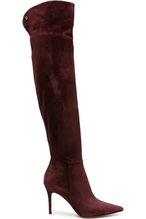 Gianvito Rossi Cuissarde suède laarzen