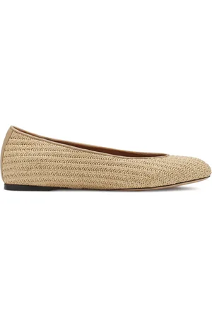 Lanvin Raffia ballerina