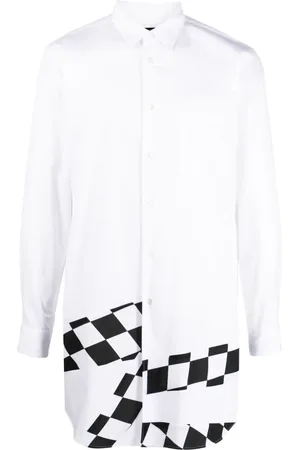 Comme des Garçons Geruit overhemd