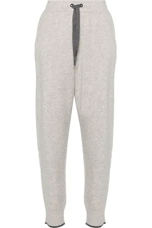 Brunello Cucinelli Trainingsbroek met wijde pijpen