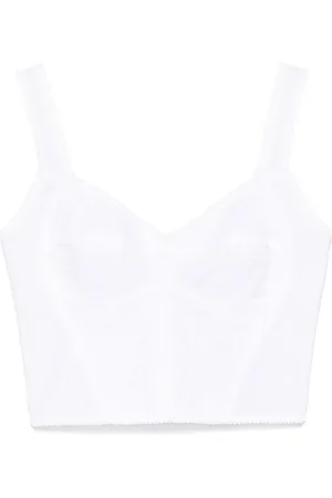 Dolce & Gabbana Top met bloemenkant