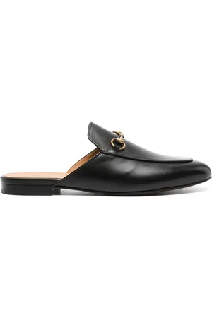 Gucci Princetown horsebit leren muiltjes