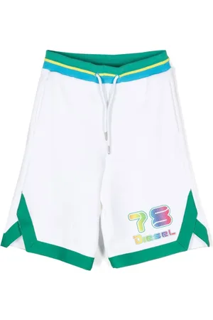 Diesel Trainingsshorts met logoprint
