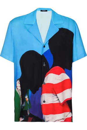 Balmain Twill pyjamashirt met print