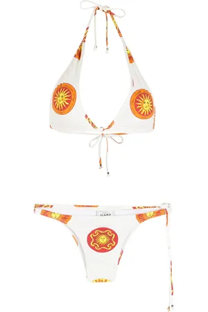 AMIR SLAMA Bikini met print