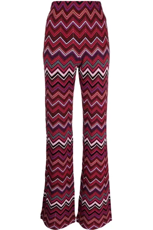 Missoni Broek met zigzag print
