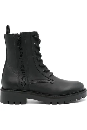 Calvin Klein Combat boots met logoprint