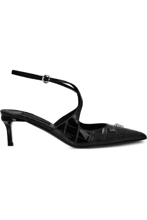 Philipp Plein Crossing pumps met krokodillenprint