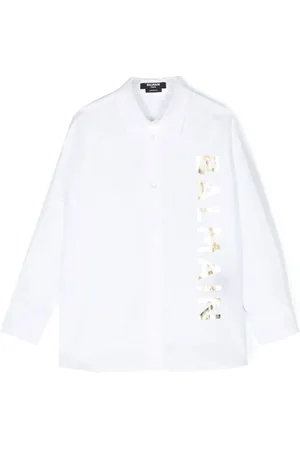 Balmain Shirt met logoprint