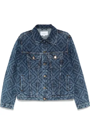 Casablanca Laser Monogram denim jack