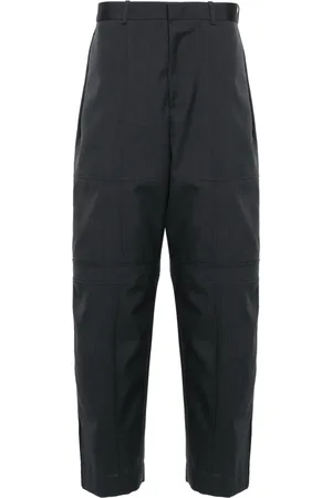 Jil Sander Broek met toelopende pijpen