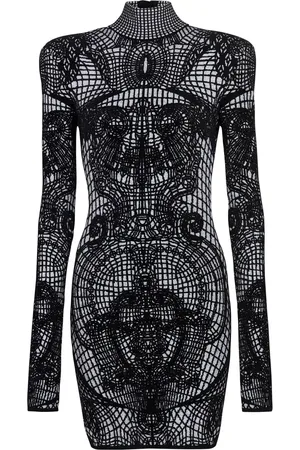 Balmain Jurk met print